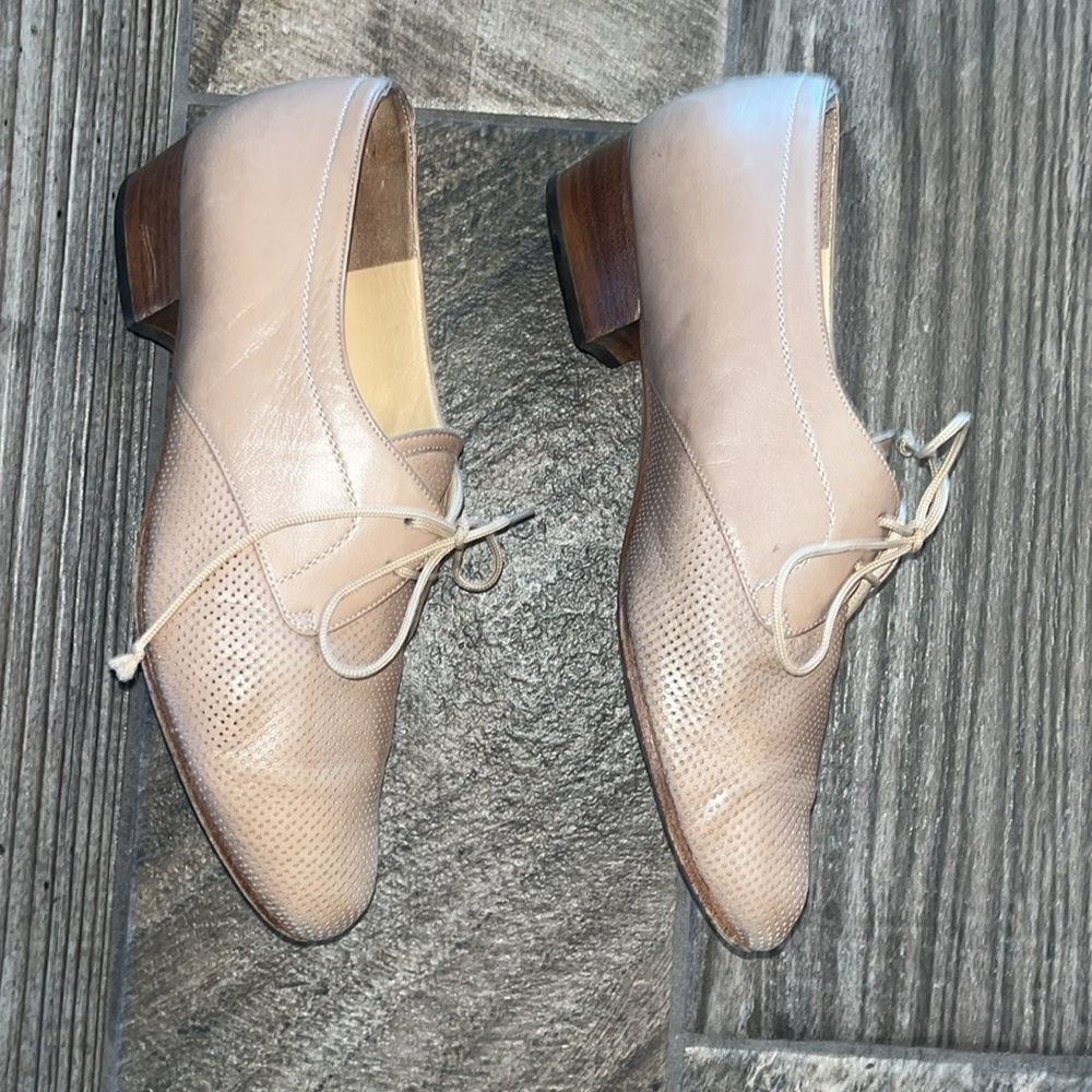 Vintage Classique shoe sale tan leather 1” shoes - Picture 2 of 5